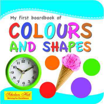 Scholars Hub My first board book of Colours and shapes
